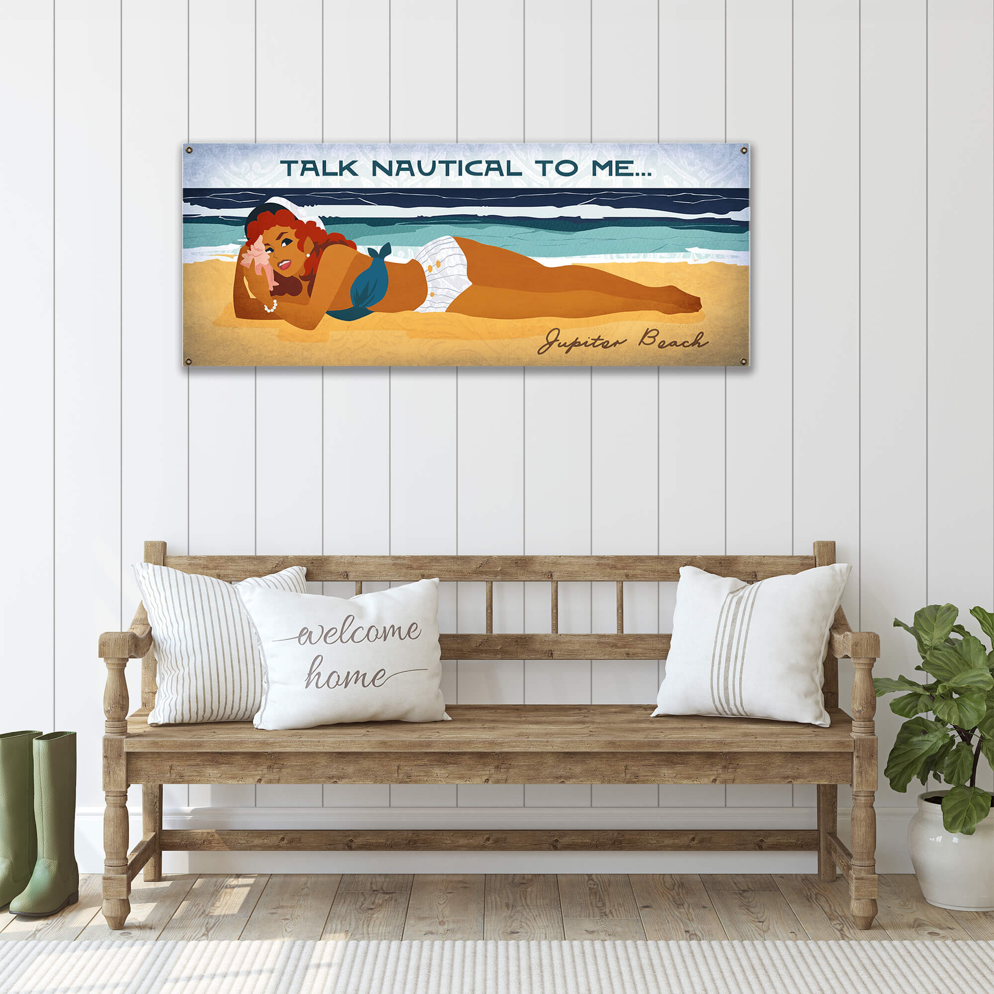 Talk Nautical To Me - Wood & Metal Wall Art