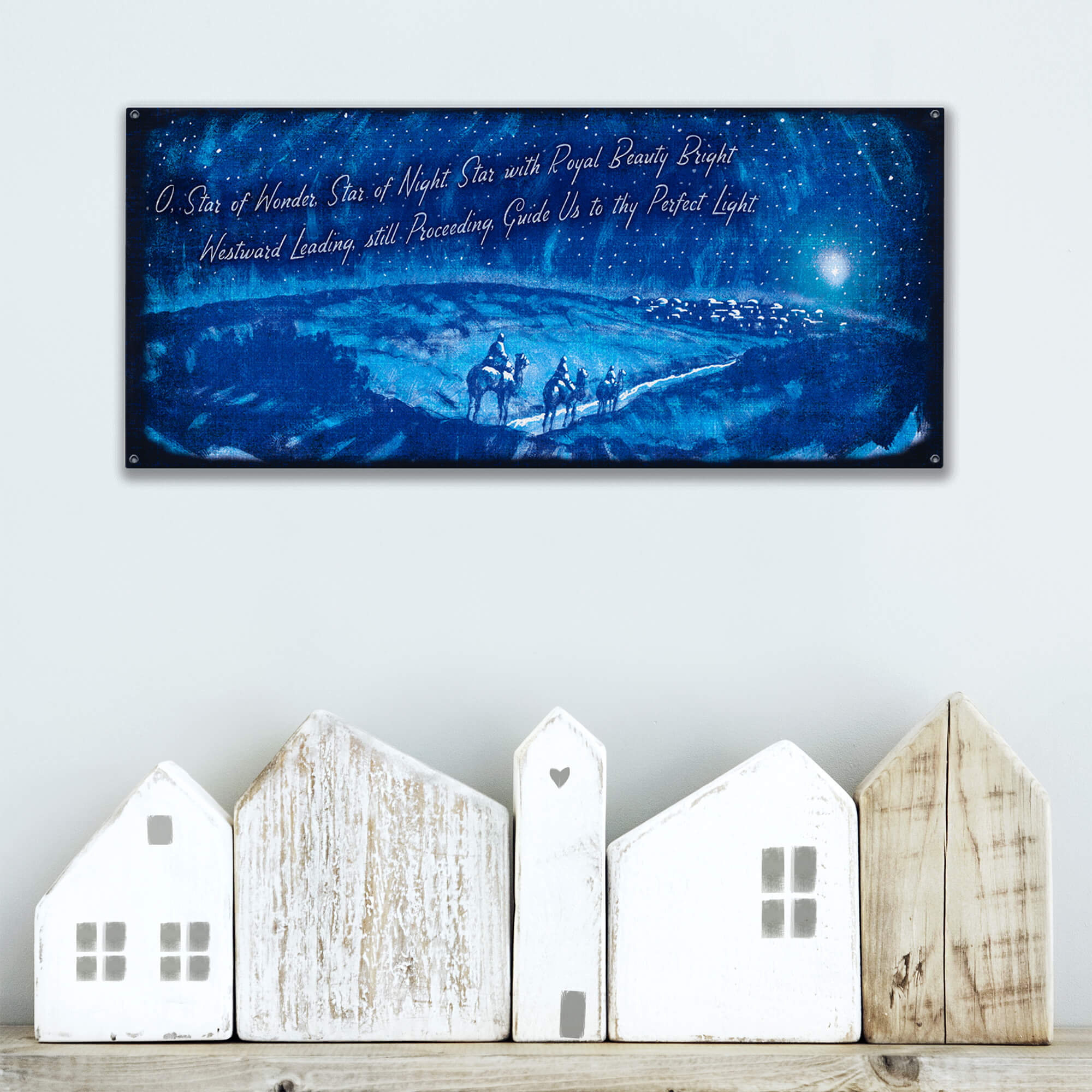 Star of Wonder - Wood & Metal Wall Art