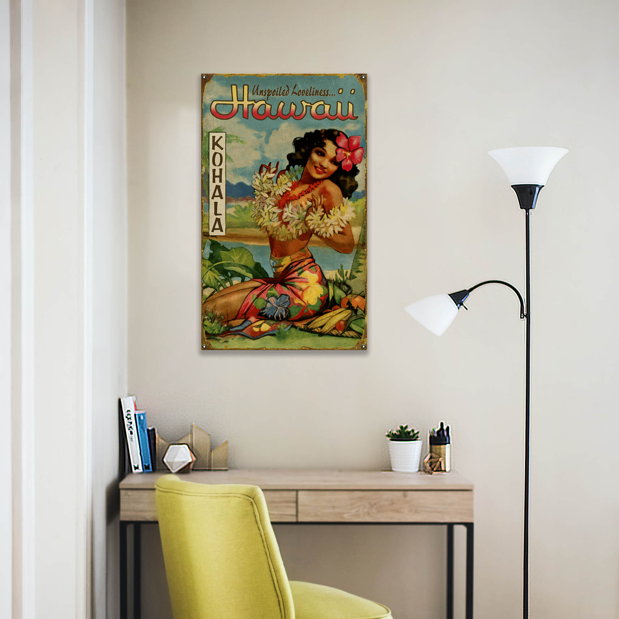 Unspoiled Loveliness - Wood & Metal Wall Art