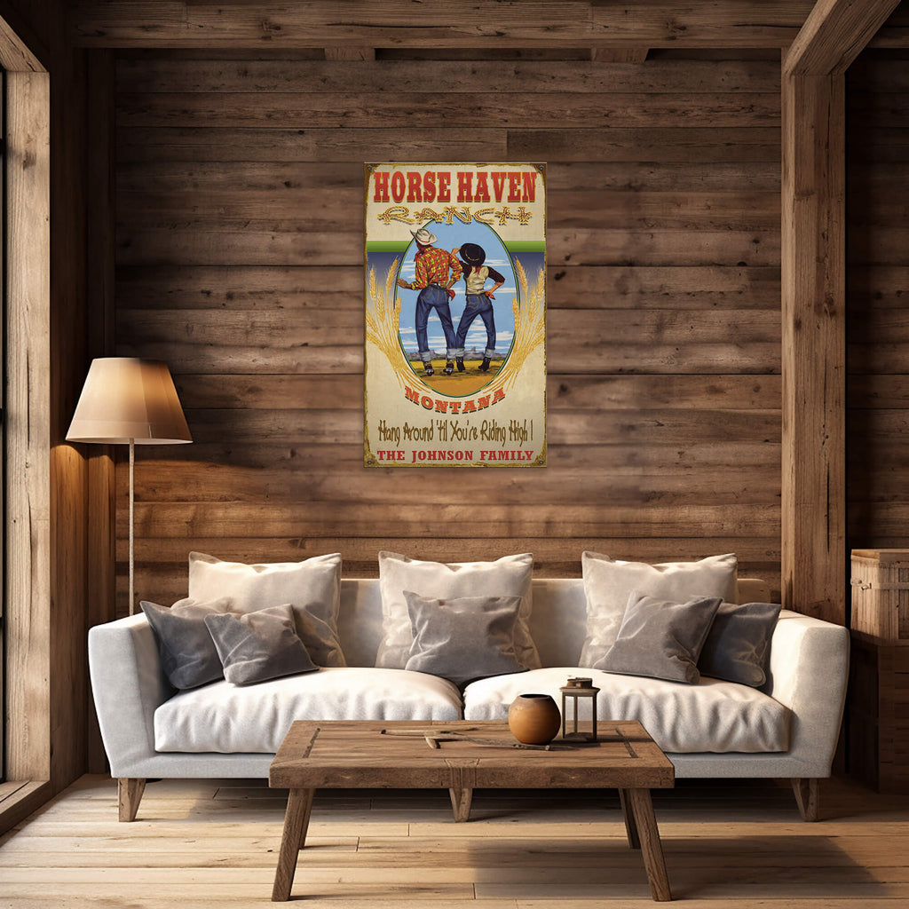 Riding High - Wood & Metal Wall Art