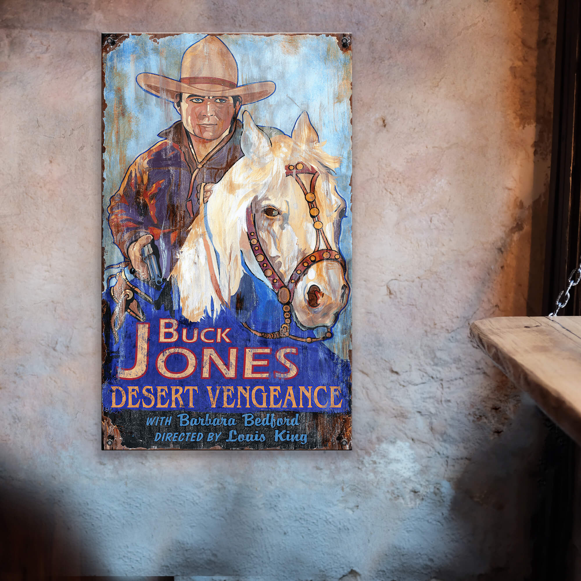 Desert Vengeance - Wood & Metal Wall Art
