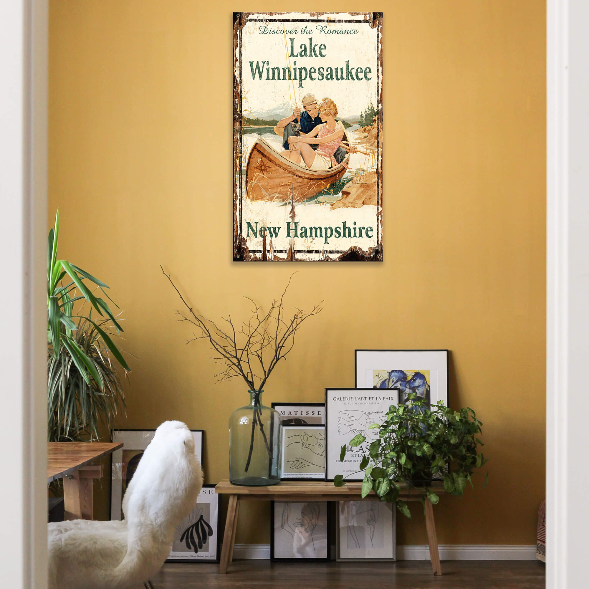 Discover the Romance - Wood & Metal Wall Art