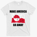 Make America Go Away Greenland Flag Anti Trump T-Shirt