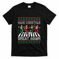 Make Christmas Great Again Ugly Sweaters Trump Dance Santa T-Shirt