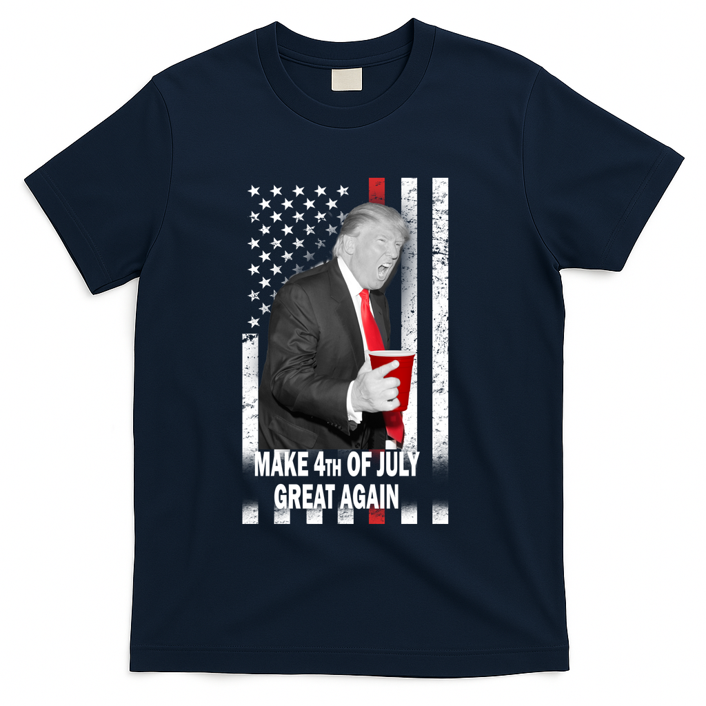 Donald Trump Make 4th Of July Great Again T-Shirt