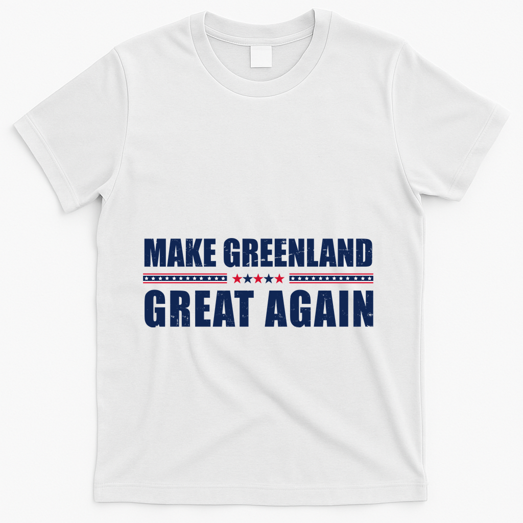 Make Greenland Great Again Funny Trump T-Shirt