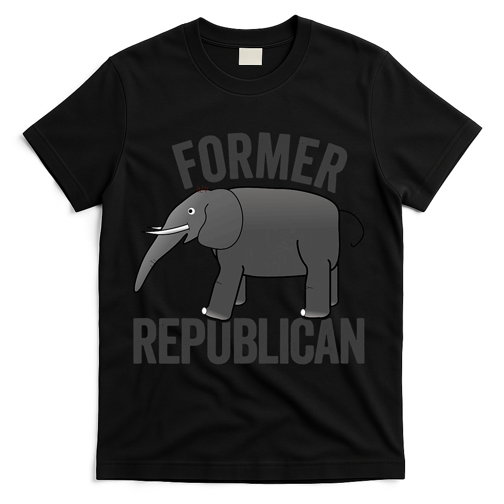 Mer Republican Elephant Anti Trump Never Trumper Meme T-Shirt