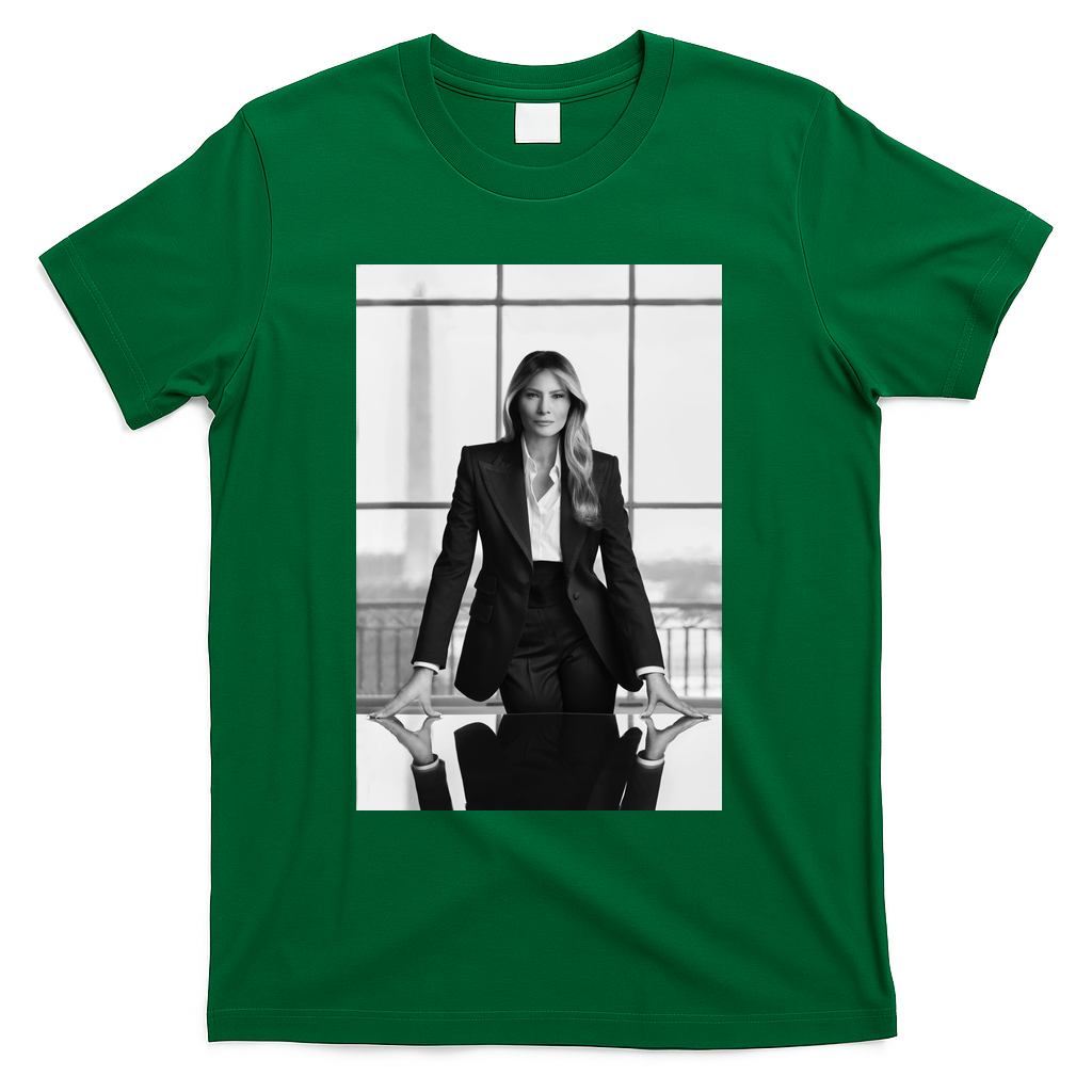 Melania Trump First Lady Official White House Portrait T-Shirt