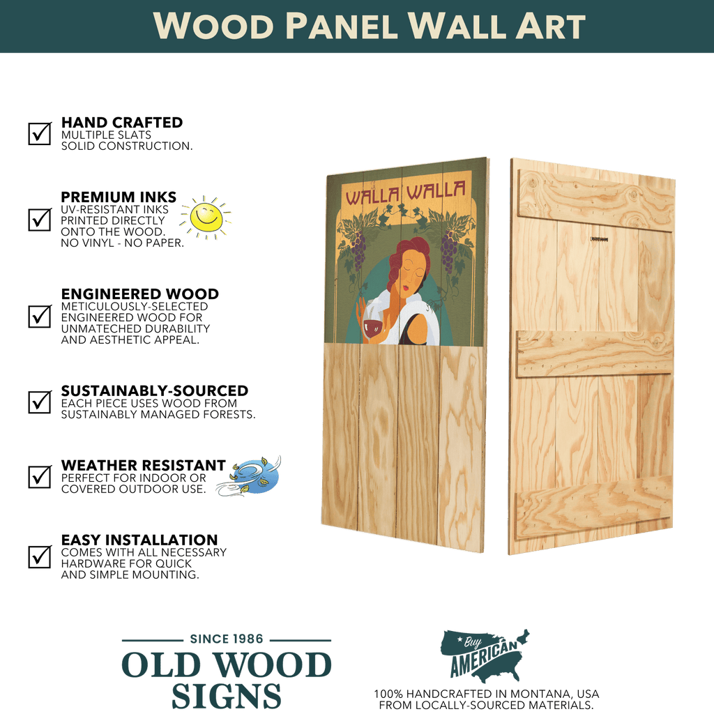 All Aboard! - Wood & Metal Wall Art
