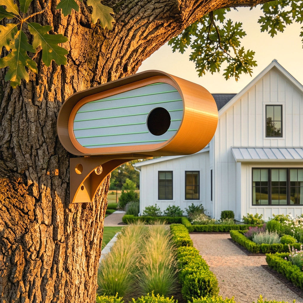 Mid-Century Birdhouse | The Oransa