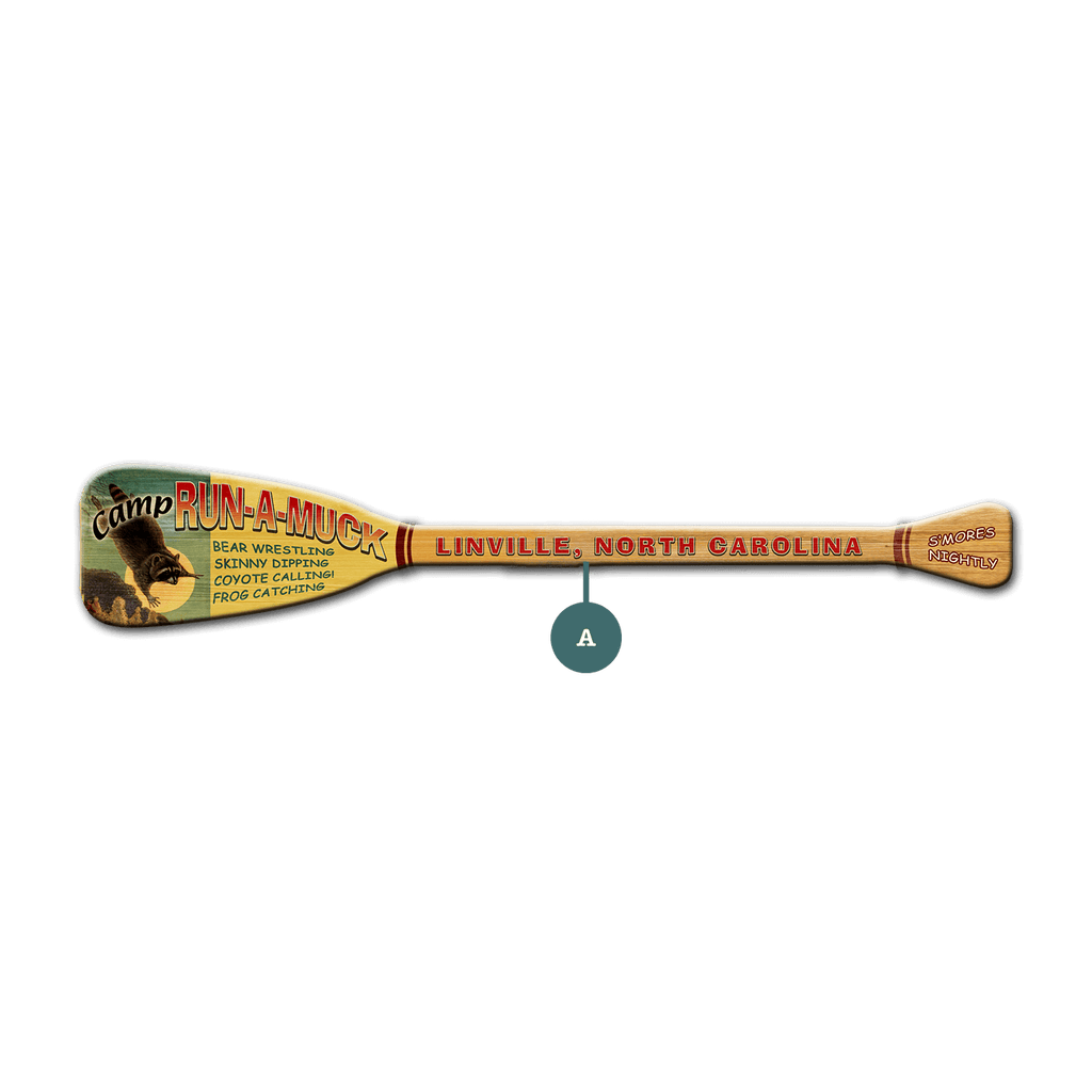 Camp Run-a-Muck Paddle - Paddles & Oars
