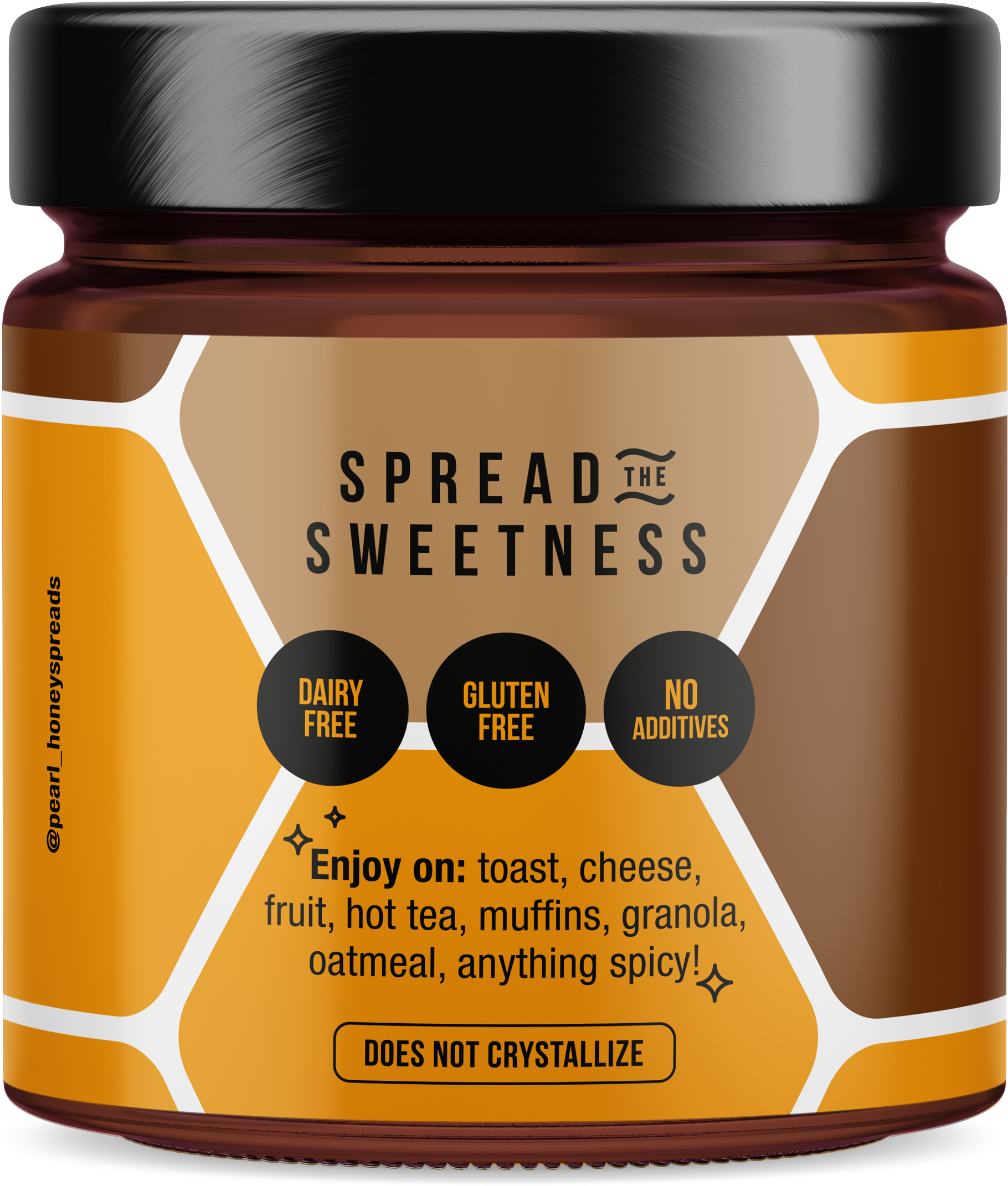 Cacao creamed honey