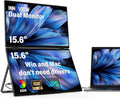InnoView Foldable 15.6" Dual Portable Monitor-INVPM009-05B