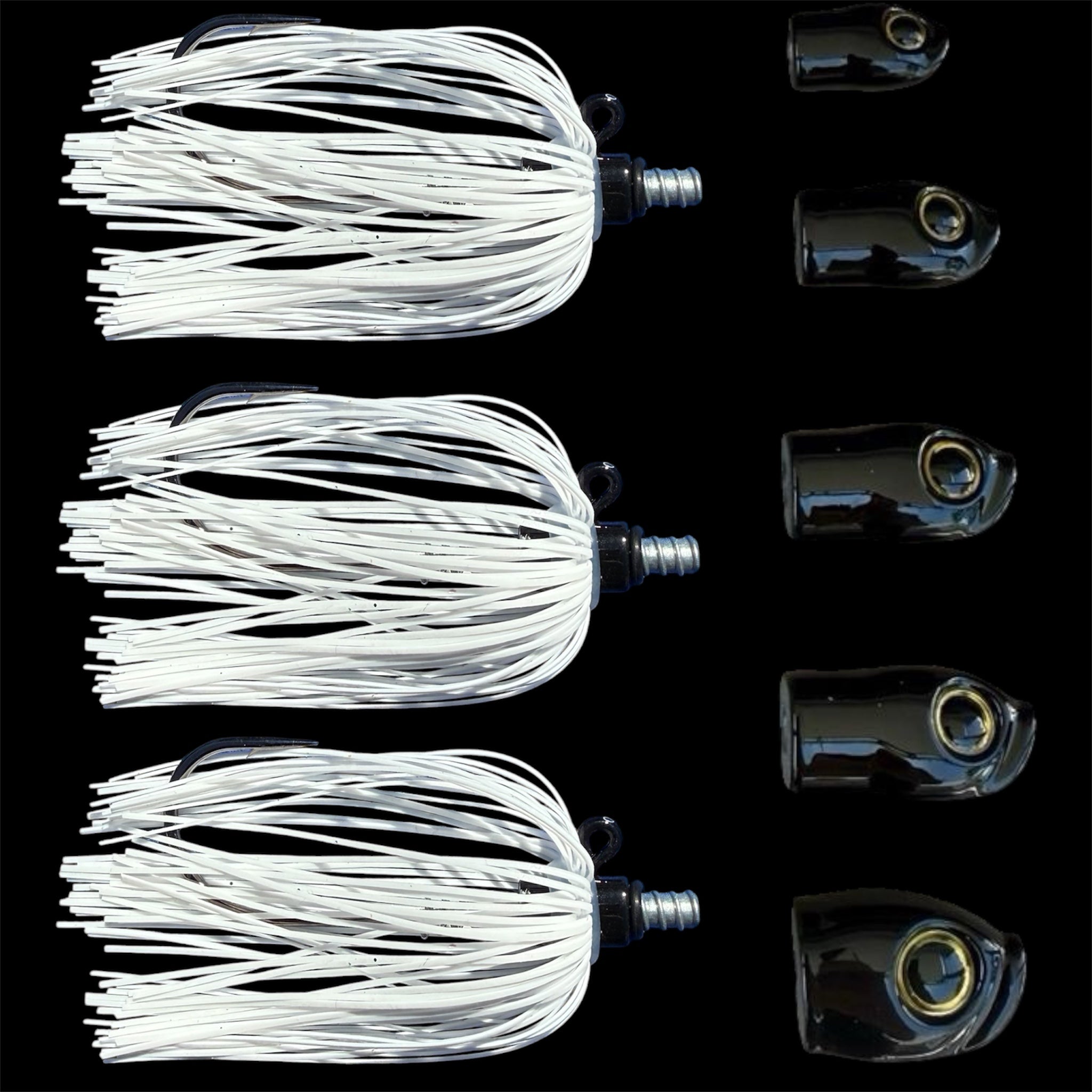 Skirted Screwy Head Jigs
