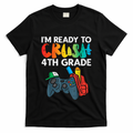 Ready To Crush 4th Grade Fourth Video Gamer First Day Boy T-Shirt