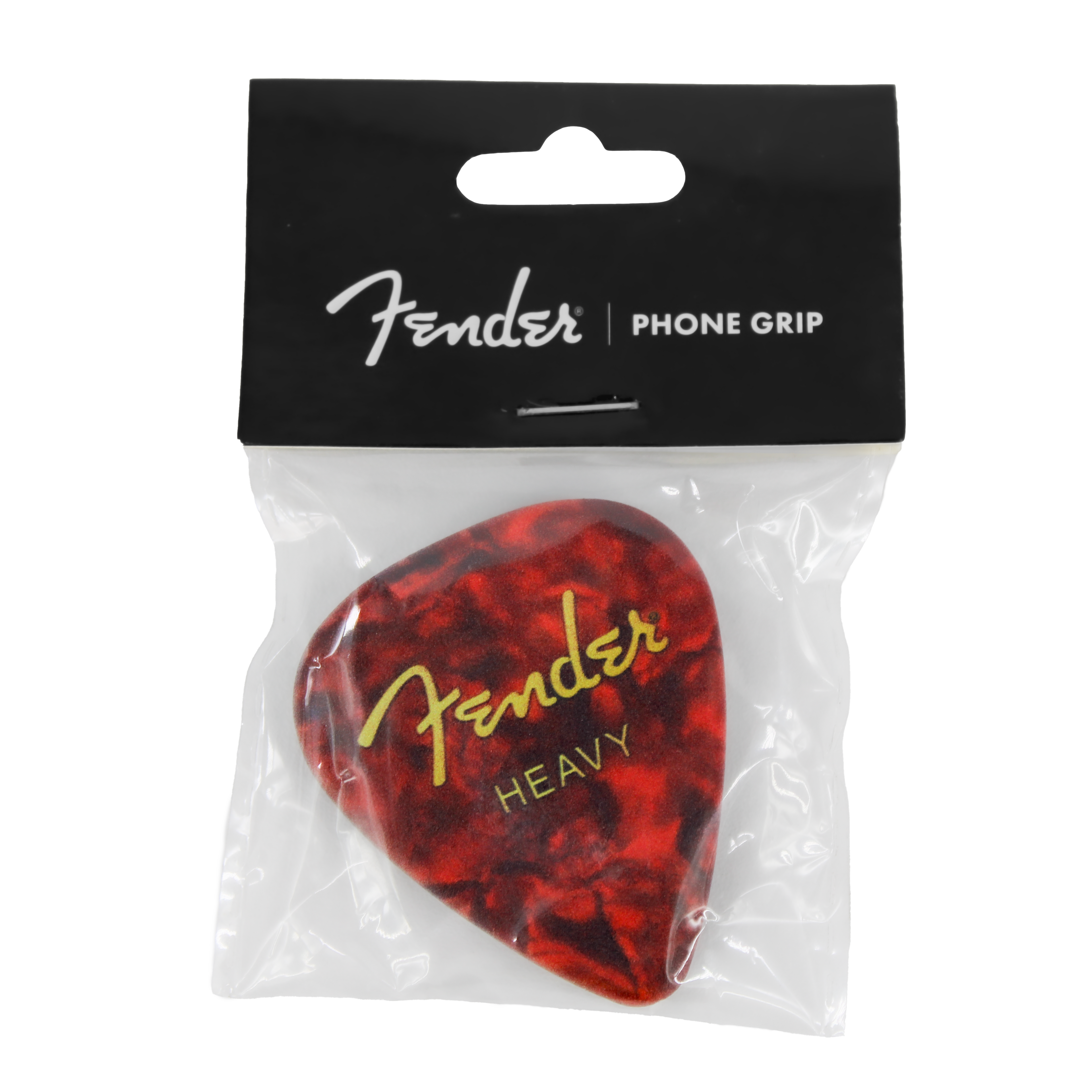 Fender guitar pick phone grip (Red)