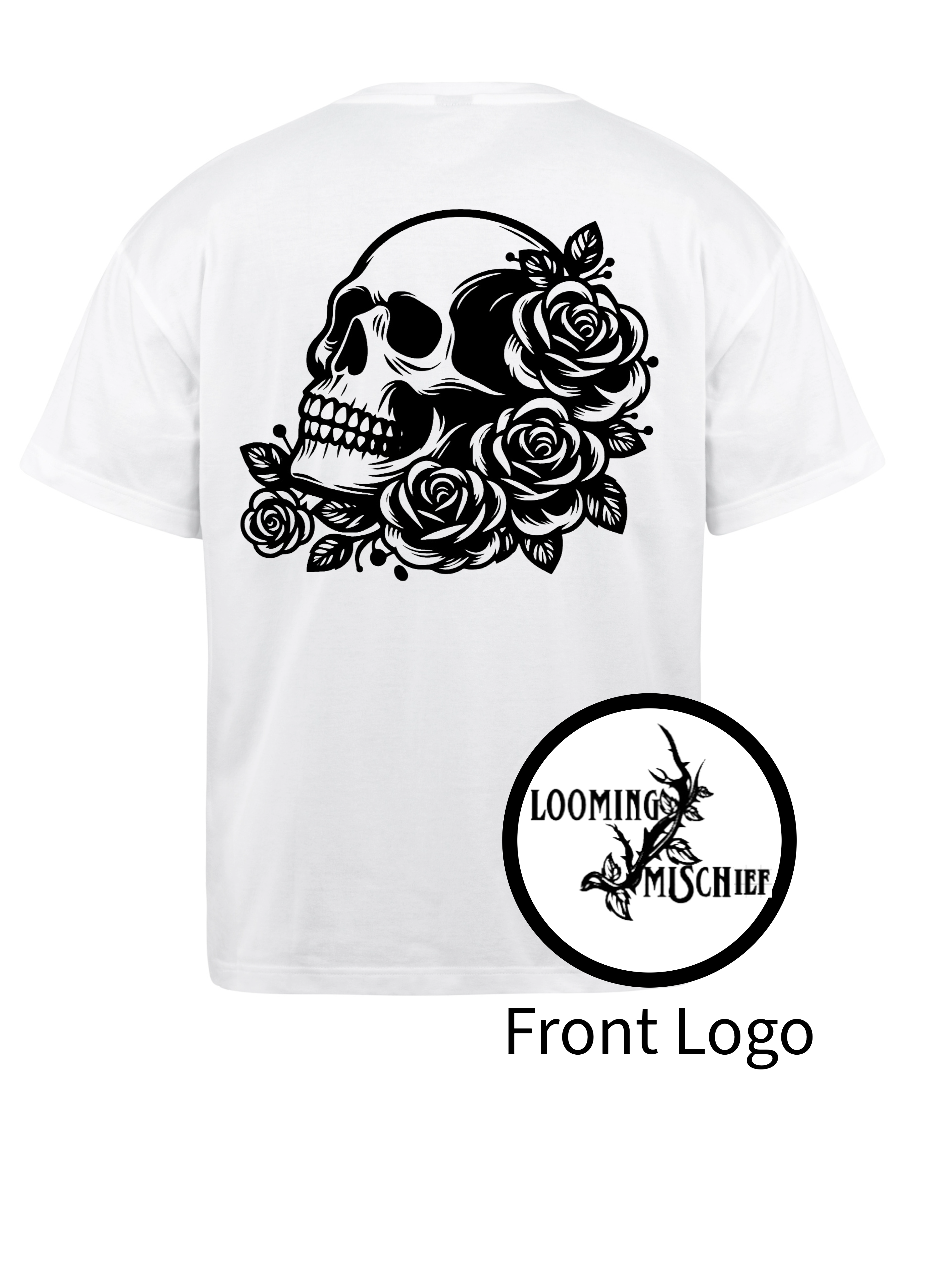Skull Rose Youth T-Shirt