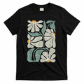 Subtle Boho Flowers Anti Trump Anti Maga Kamala Harris Voter T-Shirt