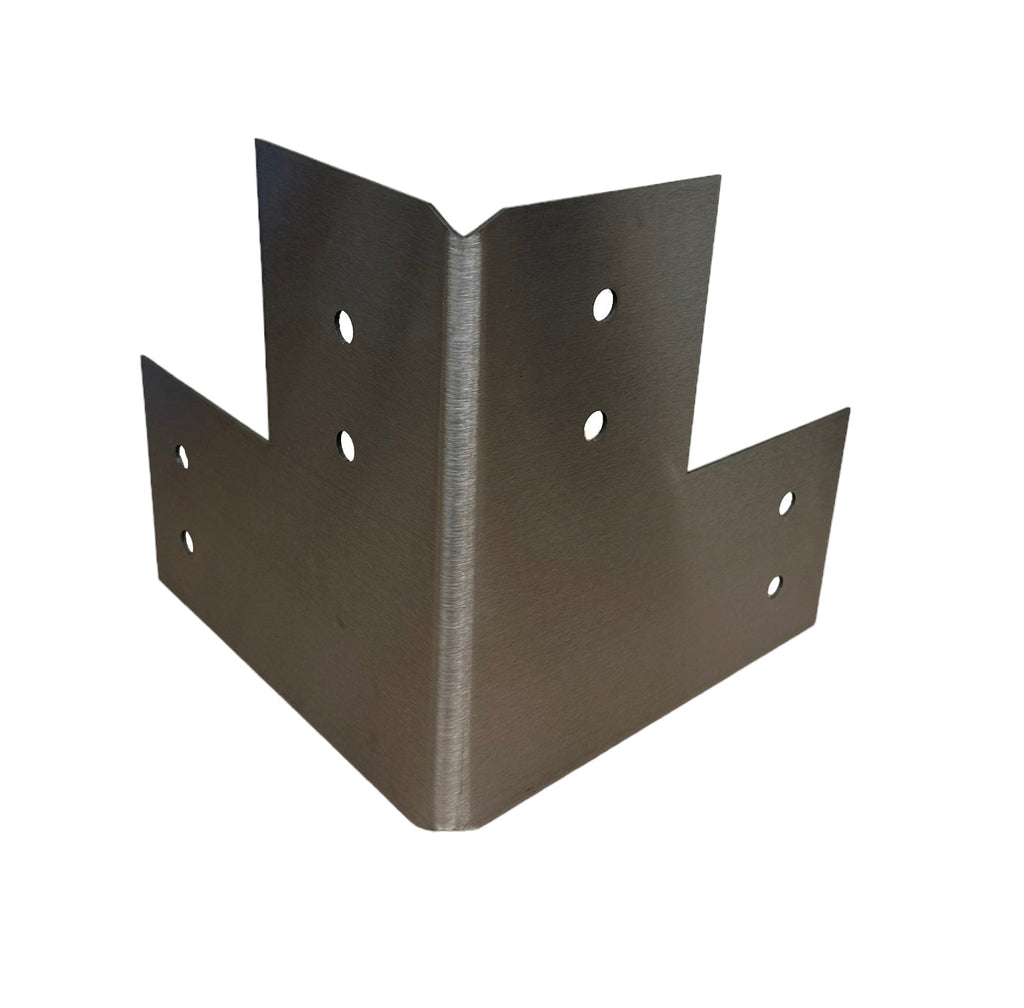 Shop Table DIY | Workbench Heavy Duty 6x6 Corner Brackets for 6 x 6 Posts | Made In the USA!