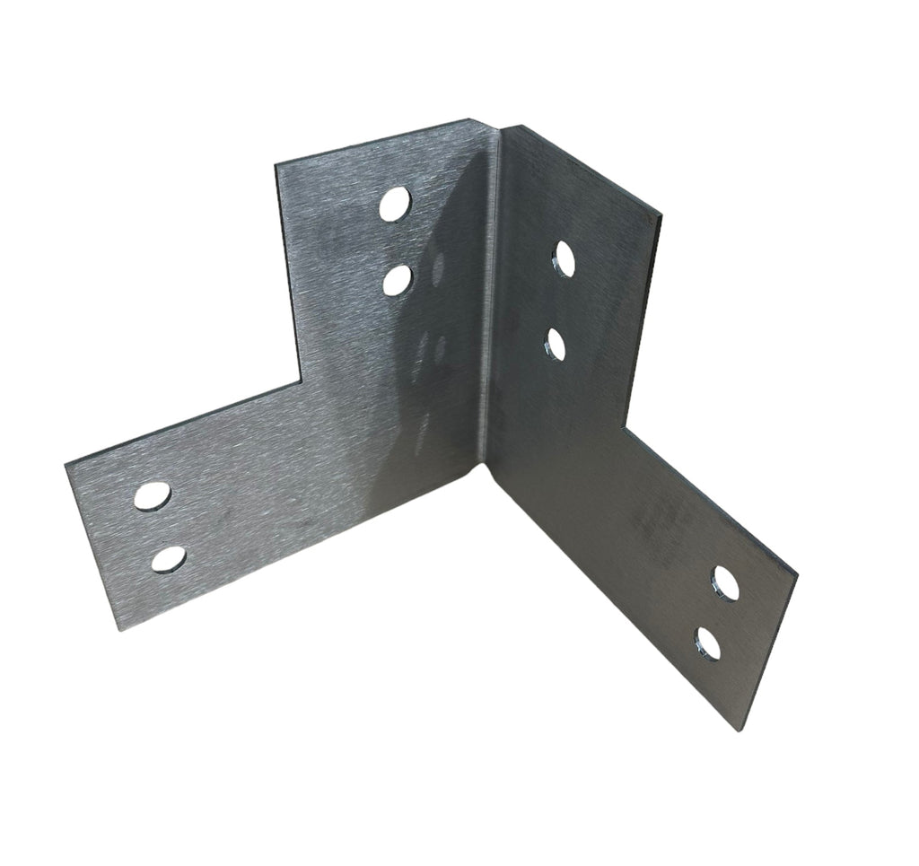 Shop Table DIY | Workbench Heavy Duty 4x4 Corner Brackets for 4 x 4 Posts | Made In the USA!