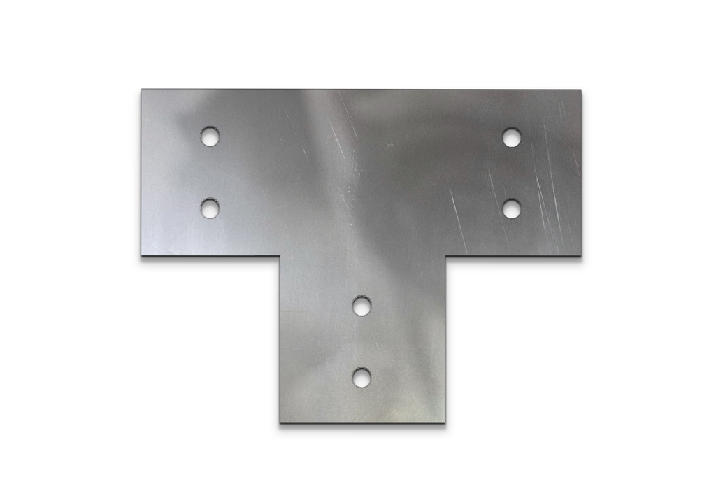 Shop Table DIY | Workbench Heavy Duty 6x6 Flat T Brackets for 6 x 6 Posts | Made In the USA!