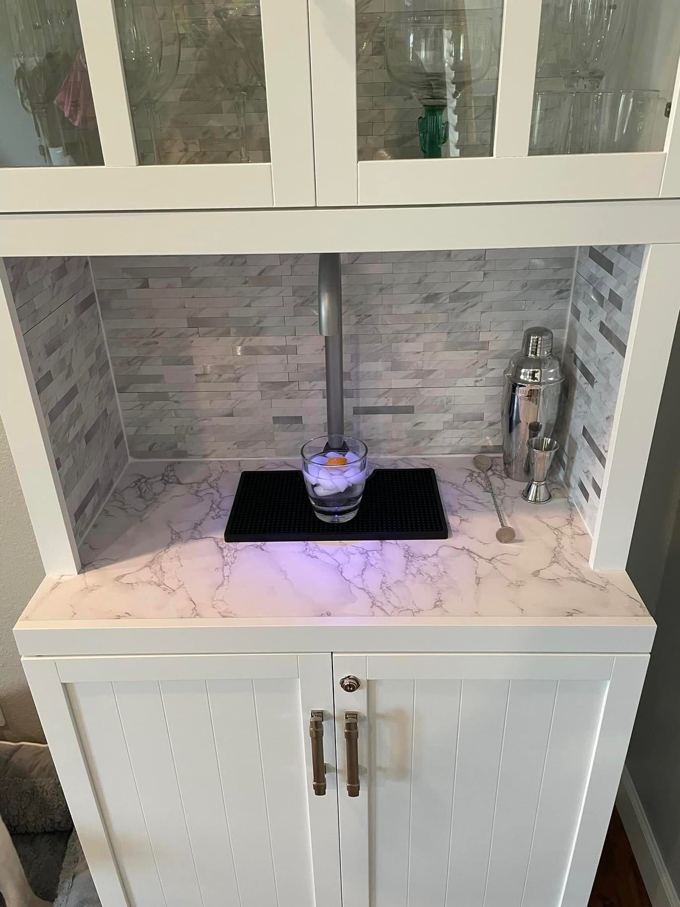 Power Pour Silver Countertop Smart Bar System
