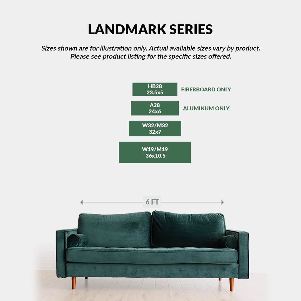 Landmark "I Heart" Custom Signs: White Heart - Wall Decor