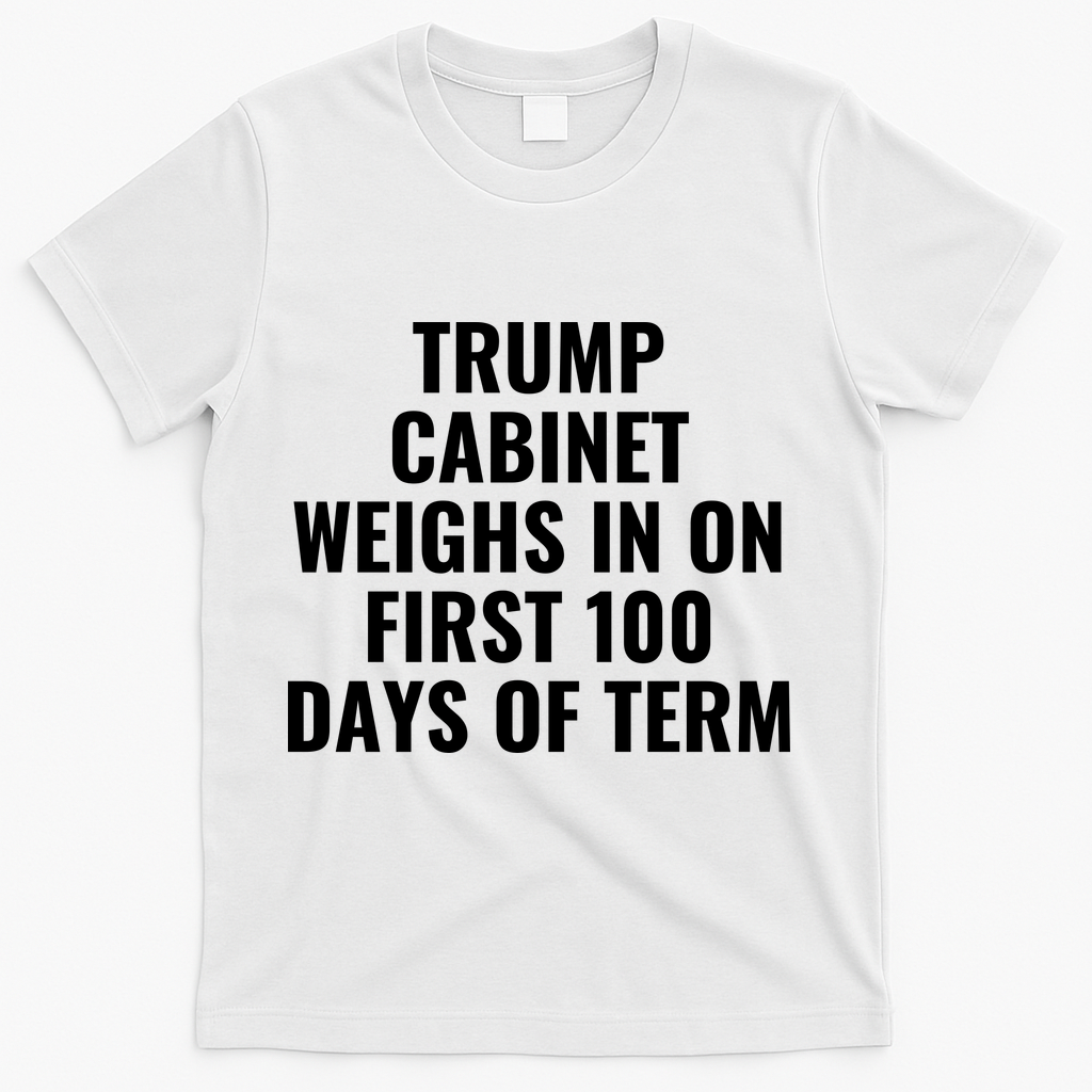 Trump Cabinet Weighs In On First 100 Days Of Term T-Shirt
