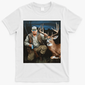 Trump Deer Hunting Donald Trump Old School Camouflage T-Shirt