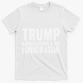Trump Making Common Sense Common Again T-Shirt