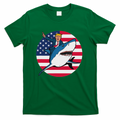 Trump President For Women Gifts Girl Men Kids Riding Shark T-Shirt