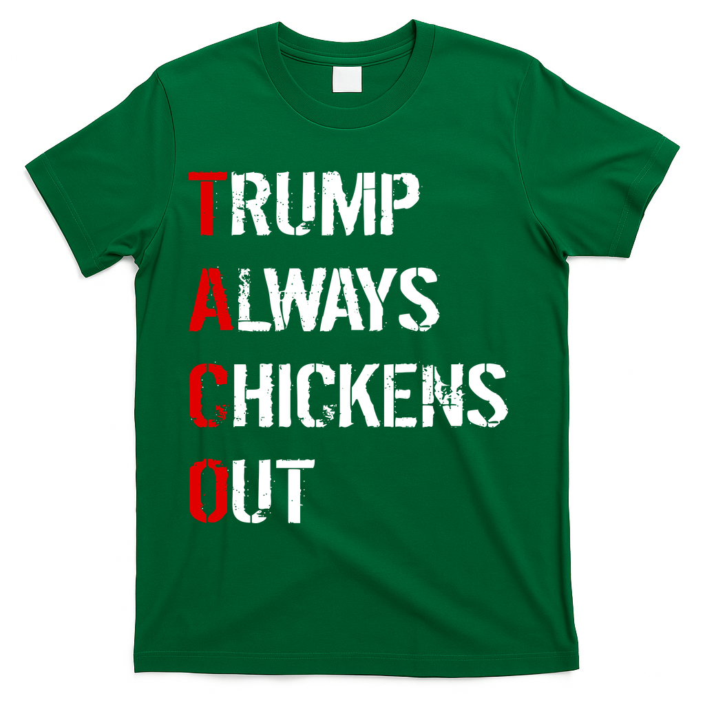 Taco Trump Always Chickens Out T-Shirt