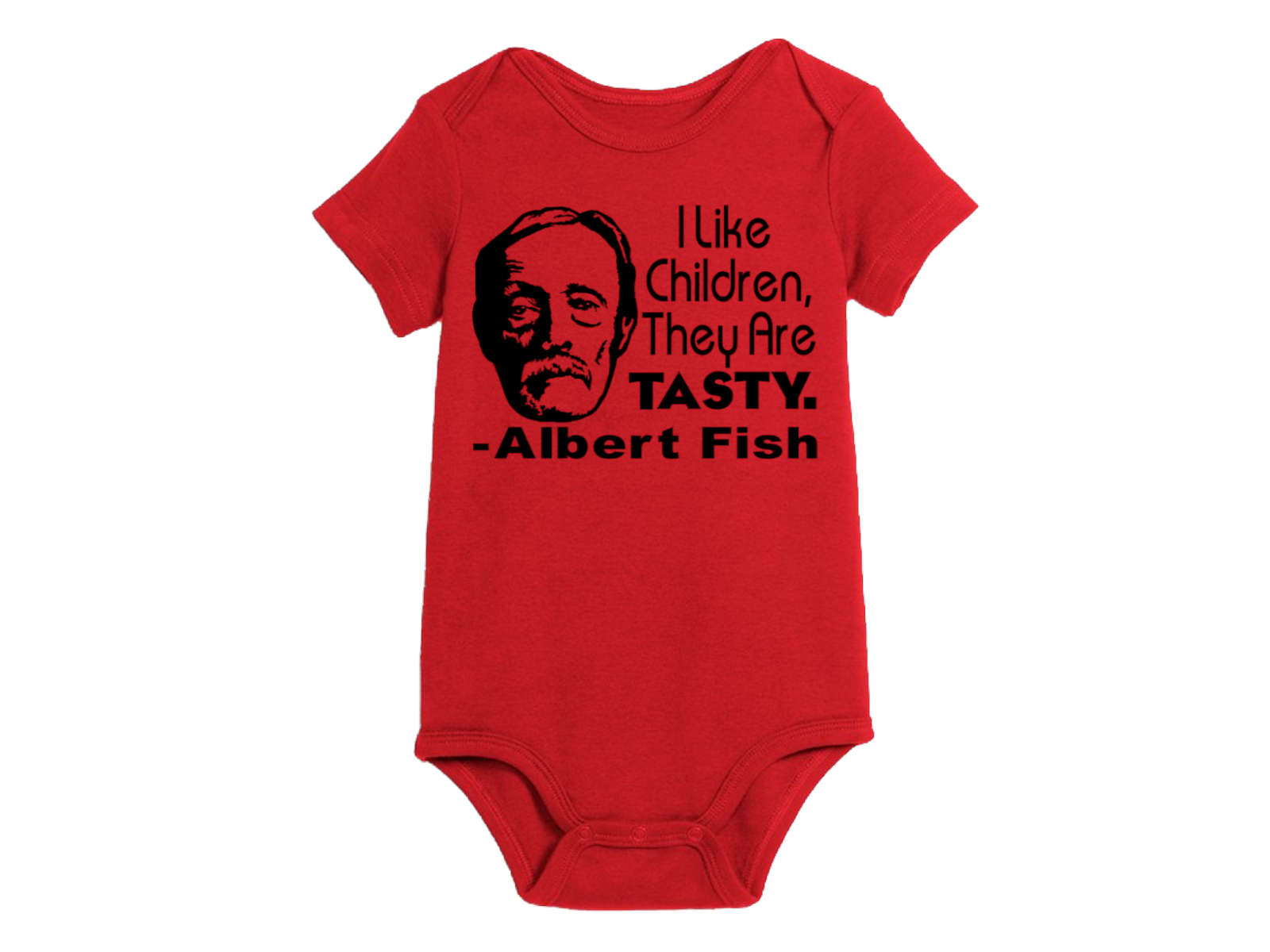 Albert Fish Children Tasty True Crime Childrens Bodysuit Newborn 24 Months Horror Halloween