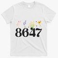 Vintage 86 47 Anti-Trump Flower President T-Shirt
