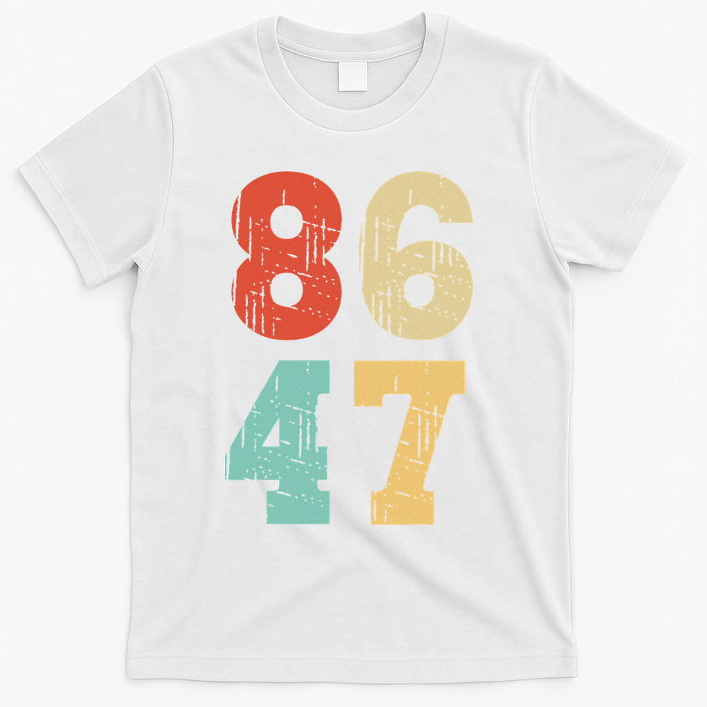 Vintage Classic 86 47 Anti Trump T-Shirt