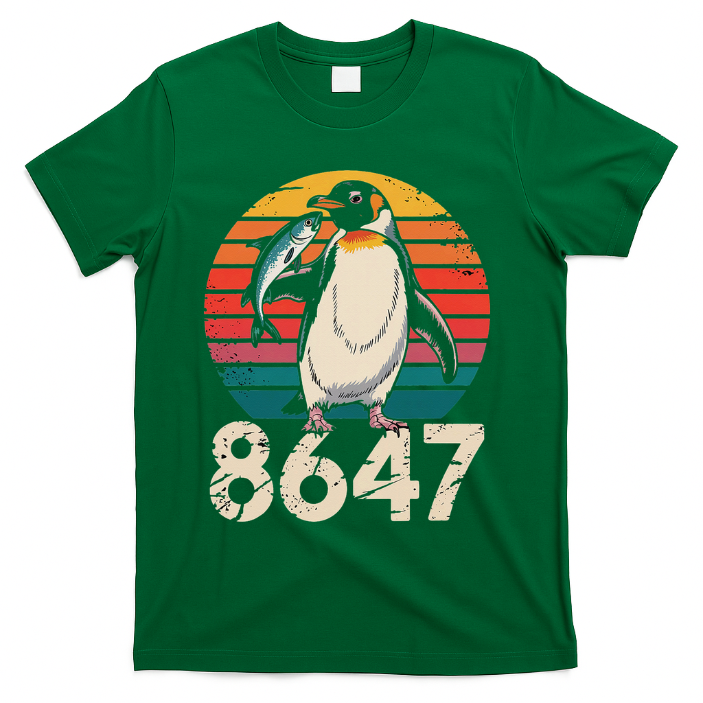 Vintage Penguin 86 47 Protest - 8647 Penguin Anti Trump T-Shirt