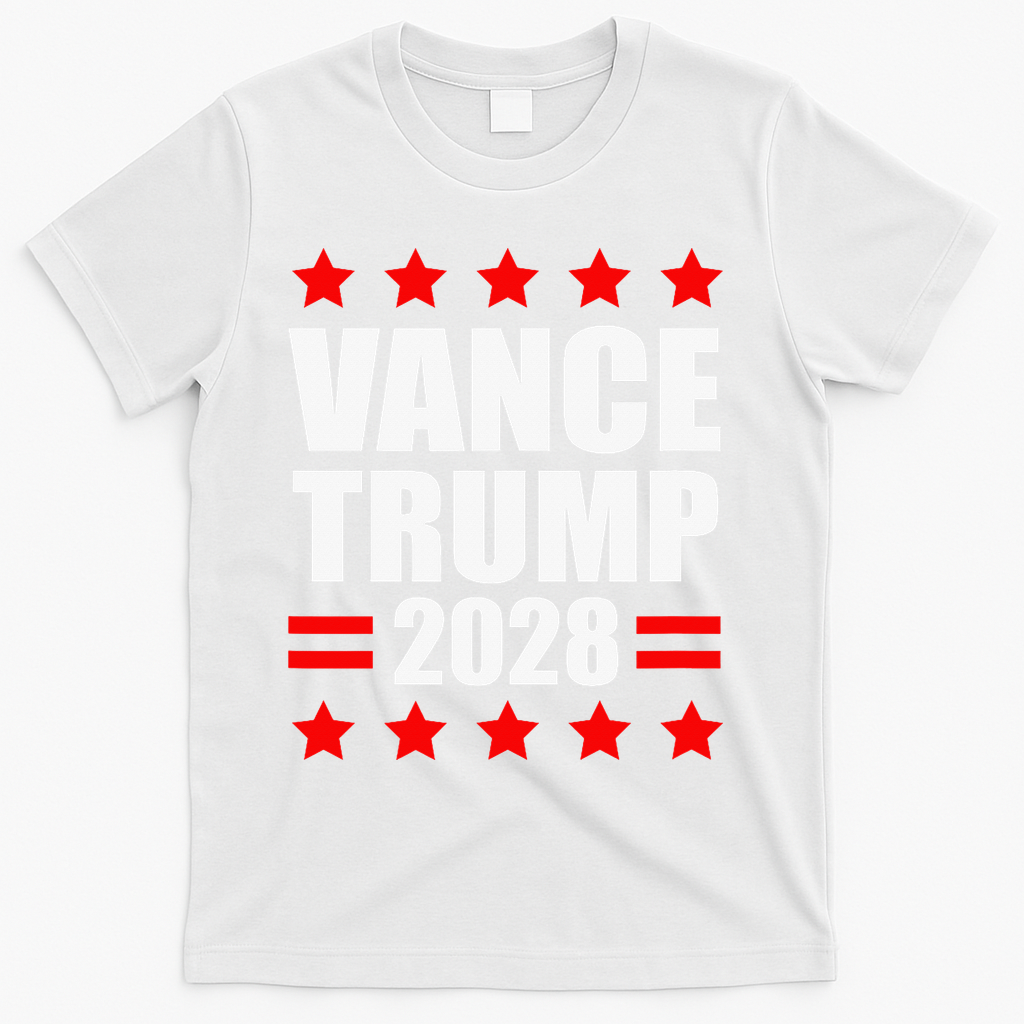 Vance Trump Presidential Election 2028 Political T-Shirt