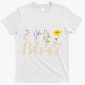 Vintage Wildflower 8647 Subtle Anti Trump Anti 86 47 Saying T-Shirt