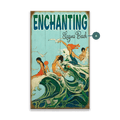 Enchanting Beach - Wood & Metal Wall Art