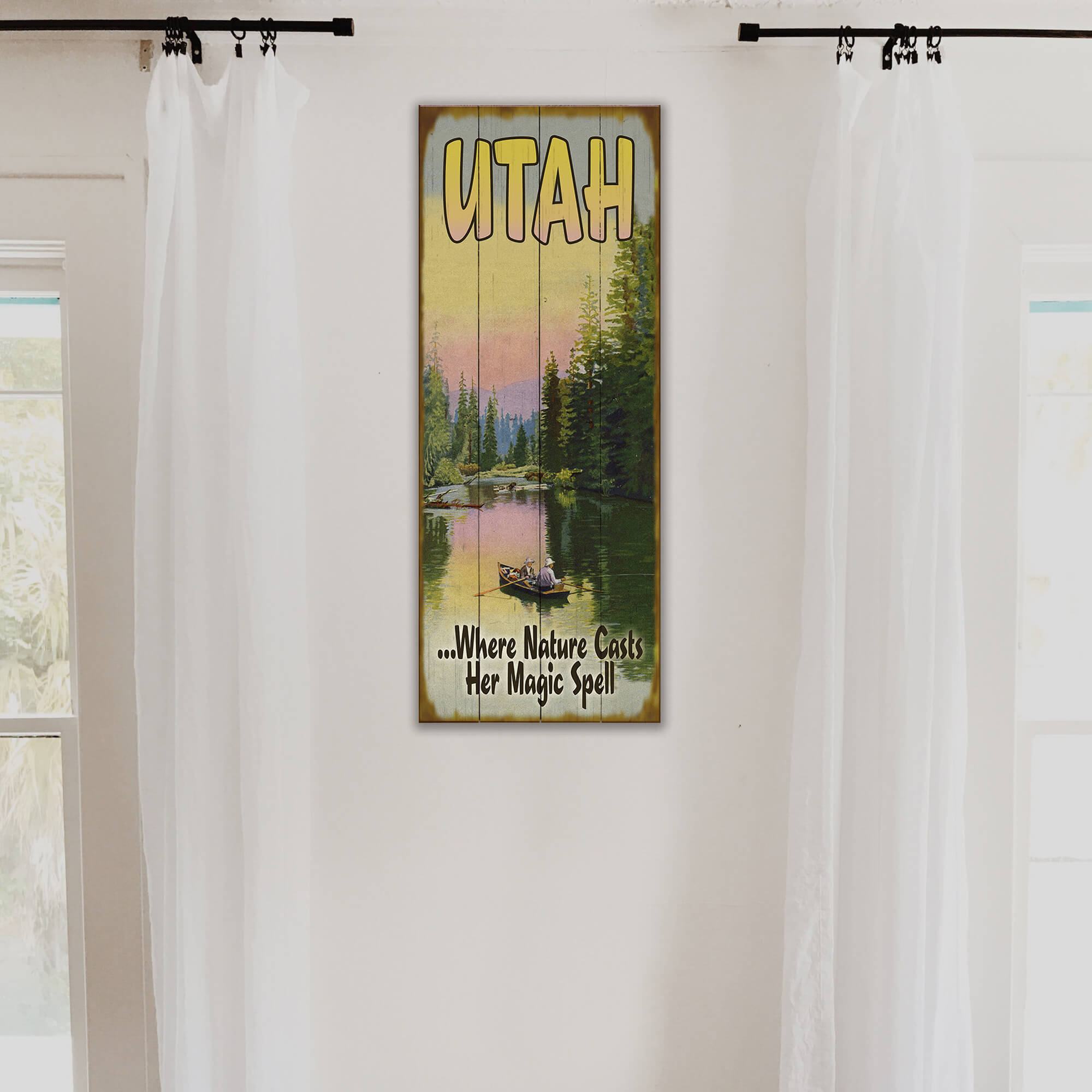 Where Nature Casts Her Magic Spell - Wood & Metal Wall Art
