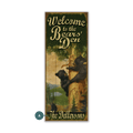 The Bears' Den: Personalized - Wood & Metal Wall Art