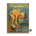 Carefree Seaside Living - Wood & Metal Wall Art