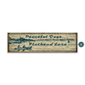 Peaceful Days - Wood & Metal Wall Art