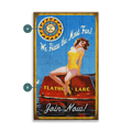 Club Fun & Sun - Wood & Metal Wall Art