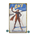 It's Ski Season - Wood & Metal Wall Art