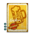 The Finest Beer - Wood & Metal Wall Art