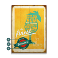 The Finest Pina Coladas - Wood & Metal Wall Art