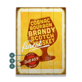 The Finest Spirits - Wood & Metal Wall Art