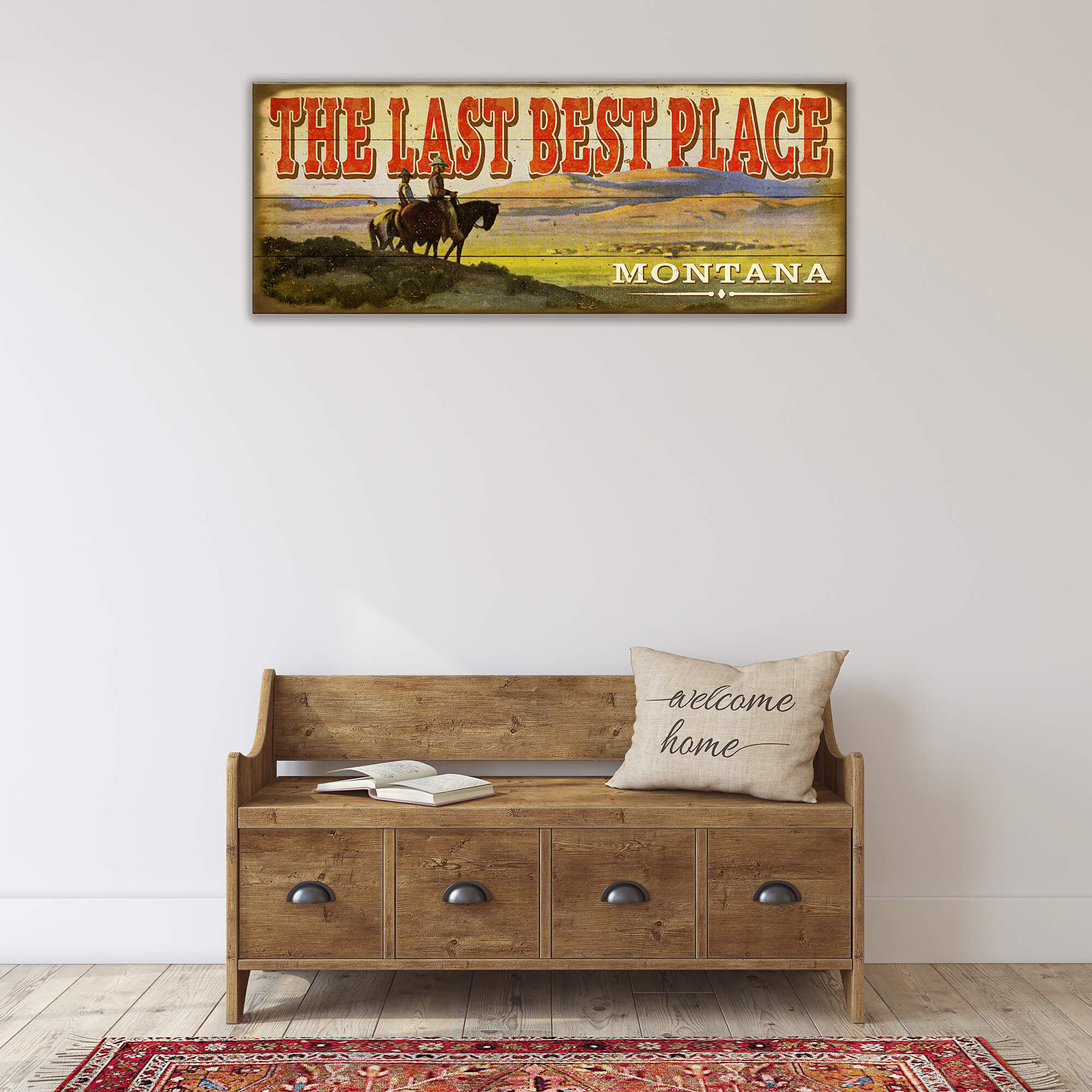 The Last Best Place - Wood & Metal Wall Art