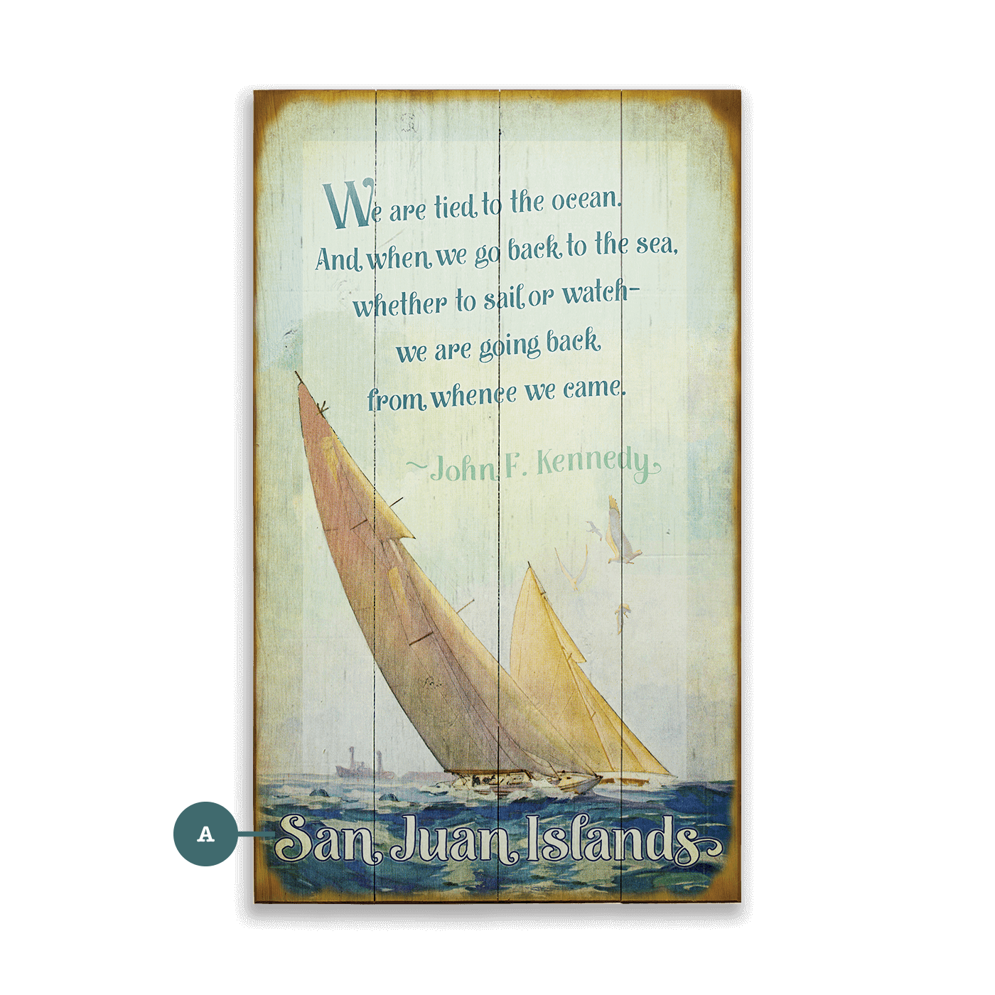 From Whence We Came - Wood & Metal Wall Art